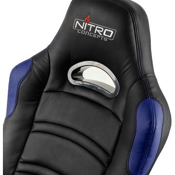 Scaun Gaming Nitro Concepts C80 Comfort Black - Blue