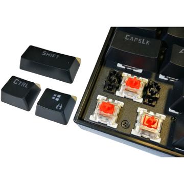 Tastatura mecanica Redragon Mitra RGB Black Red Switch