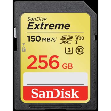 Card memorie SanDisk Extreme SDXC 256GB V30 150/70 MB/s