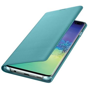 LED View Cover Samsung Galaxy S10+ G975 Green