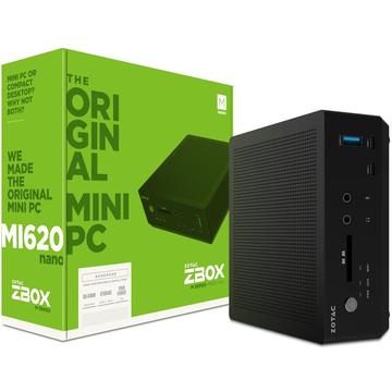 ZOTAC ZBOX MI620 NANO, i3-8130U, 2xDDR4 SODIMM, SATA3, DP/HDMI