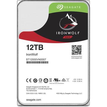 Hard disk Seagate IronWolf 12TB, SATA3, 256MB, 3.5inch