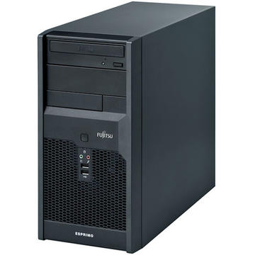Desktop Refurbished Fujitsu Siemens Calculator Fujitsu Esprimo P2550, Intel Core2 Duo E7500 2.93GHz, 2GB DDR2, 320GB SATA, DVD-RW