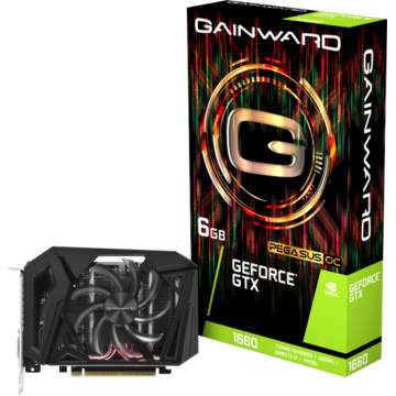 Placa video Gainward GeForce GTX 1660 Pegasus OC 6GB, GDDR5, HDMI, DP, DVI