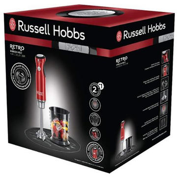 Russell Hobbs Blender vertical Retro Ribbon 25230-56 700W Rosu
