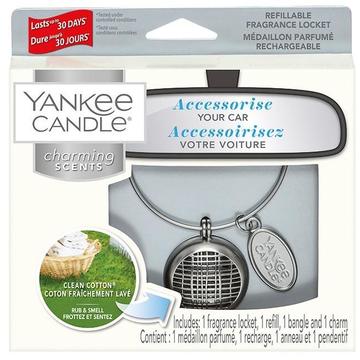 Sets car air freshener YANKEE home Charming Scents (Clean Cotton; 10g)