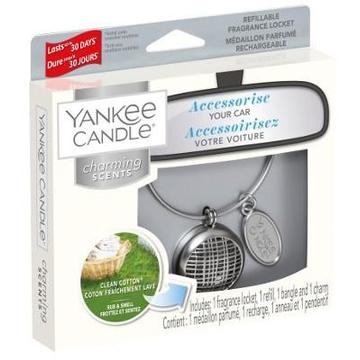 Sets car air freshener YANKEE home Charming Scents (Clean Cotton; 10g)