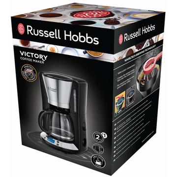 Cafetiera Russell Hobbs Victory 1.25 L 1100 W Negru