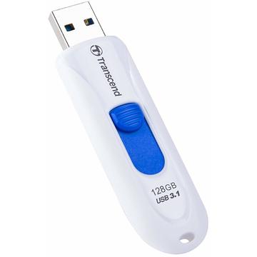 Memorie USB Transcend Jetflash 790 128GB USB 3.0 White