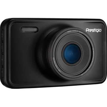 Camera video auto Prestigio RoadRunner 527DL camera fata FHD camera spate HD 3” 140° 12 MP G-Sensor Motion detection Black