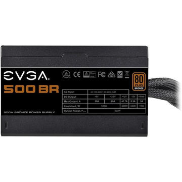 Sursa EVGA BR 80+ Bronze 500W
