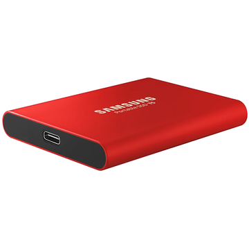 SSD Extern Samsung SSD T5 Portable 500GB USB 3.1 tip C RED