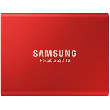 SSD Extern Samsung SSD T5 Portable 1TB USB 3.1 tip C RED