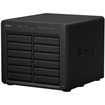 NAS Synology DS2419+, 12-Bay, 4C 2,1GHz, 4GB, 4xGbE LAN, 2xUSB3, 1xPower Supply