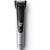 Aparat de barbierit Philips OneBlade Face Body Pro QP6620/20,  pieptene 14 lungimi,2 lame, afisaj LED, Li-ion, Negru/Argintiu