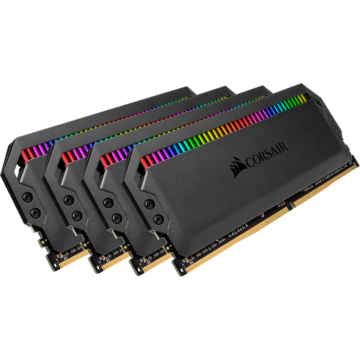 Memorie Corsair Dominator Platinum RGB 32GB (4 x 8GB) DDR4 3600MHz CL18
