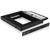 RaidSonic IcyBox Adapter for 2.5'' HDD/SSD Notebook extension (9.5 mm dvd slot), Black