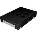 HDD Rack RaidSonic Convertor IcyBox 3,5' pentru HDD 2,5'' SATA, negru + aluminiu
