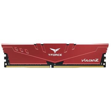 Memorie Team Group Vulcan Z DDR4 8GB 2666MHz CL18 1.2V XMP 2.0 Red