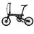 Bicicleta pliabila Xiaomi Mi QiCYCLE Electric autonomie 45 km, viteza 20 km/h, motor 250W, roti 16", timp incarcare 3h, aluminiu EU Negru