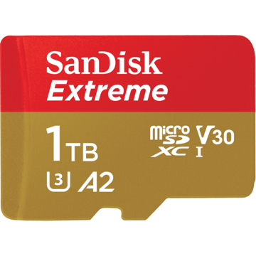 Card memorie SanDisk microSDXC V30 A2 1TB Extreme 1TB Extreme 160MB