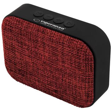 Boxa portabila ESPERANZA EP129R SAMBA - Difuzor Bluetooth cu radio FM încorporat