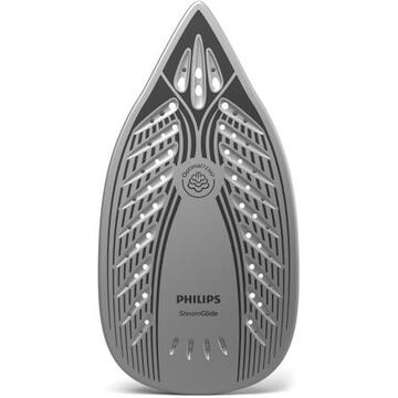 Statie de calcat cu abur Philips PerfectCare Compat Plus GC7920/20, 6.5bar , Jet abur 430g, Decalcifiere automata, 2400W, Alb/Albastru