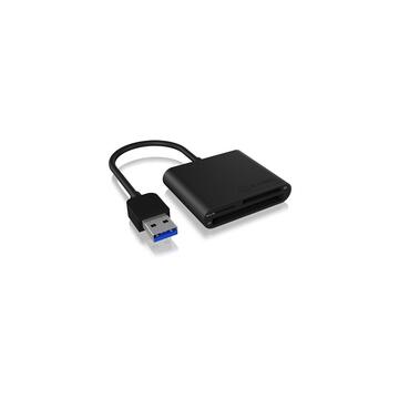 Card reader RaidSonic IcyBox External card reader USB 3.0, CF, SD, microSD