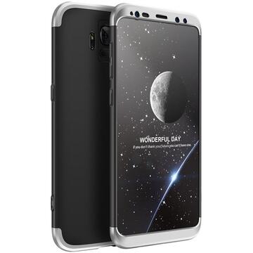 Husa Husa Samsung Galaxy S9 GKK 360 Negru/Argintiu