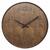 Ceas de perete, D-35 cm, cifre arabe, lemn, NeXtime - "Wood Wood Medium", maro