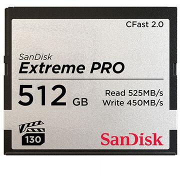 Card memorie SanDisk Extreme Pro CFAST 2.0  512GB VPG130