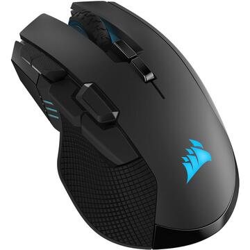 Mouse Corsair Ironclaw Wireless RGB Gaming Mouse, Black, 18000 DPI, Optical