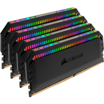 Memorie Corsair Dominator Platinum 32GB DDR4, 3000MHz, 4x8GB DIMM, Unbuffered, 1.35V