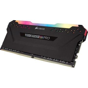 Memorie Corsair VENGEANCE RGB PRO, 32GB (2 x 16GB), DDR4, DRAM, 3000MHz, C15, Black