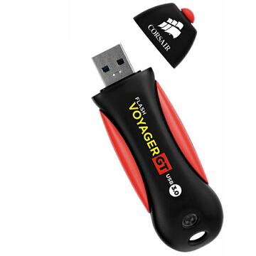 Memorie USB Corsair Voyager GT 64GB USB3.0 rubber housing, water resistant