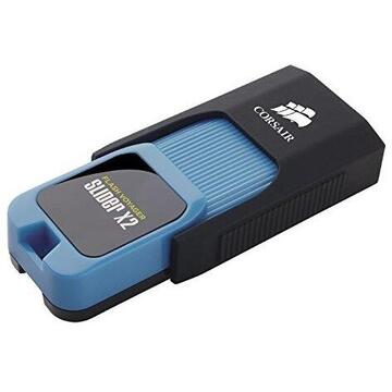 Memorie USB Corsair USB Flash Voyager Slider X2 256GB USB 3.0, Read 310MBs - Write 160MBs