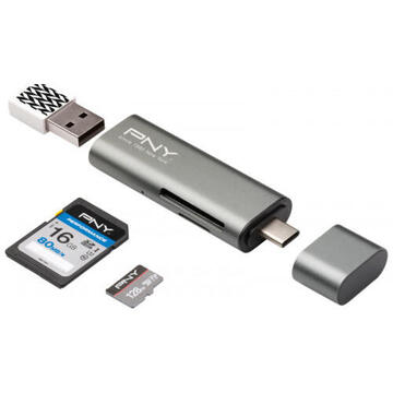 Card reader Card reader PNY USB C / USB A Adaptor