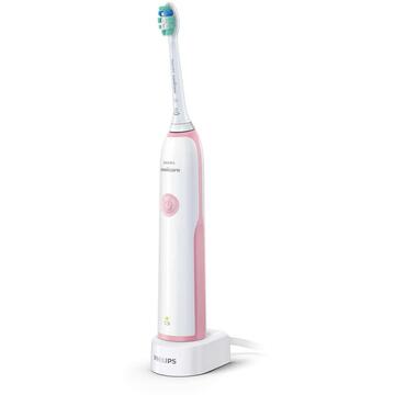 Philips Sonicare CleanCare HX3212/42 electric Adult Sonic Alb/roz