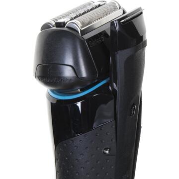 Aparat de barbierit Braun Series 5 5147s, Wet&Dry, trimmer incorporat, negru