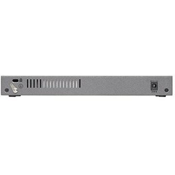 Switch Netgear ProSafe GS110TP , 8 porturi x 10/100/1000 Mbps, 2 x SFP, Smart Management