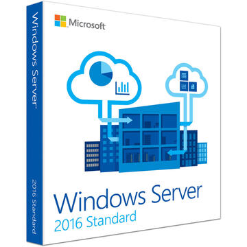Sistem de operare Microsoft Windows Svr Std 2016 64Bit English 1pk DSP OEI DVD 16 Core