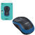 Mouse LOGITECH M185 910-002236, Wireless, USB2.0, negru-albastru