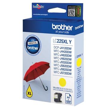 Brother Cartus LC225XLY, Yellow