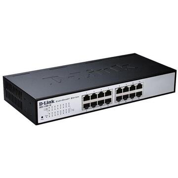 Switch D-Link DGS-1100-16, 16 porturi 1000 Mbps, Web Management