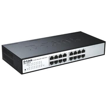 Switch D-Link DES-1100-16, 16 porturi 10/100 Mbps