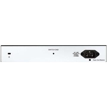 Switch D-Link DGS-1210-10P, 10/100/1000 Mbps x 10 porturi, 2 Combo SFP