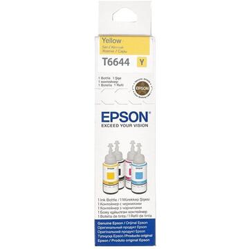 Toner inkjet Epson T6644 Yellow pentru L100 / L200