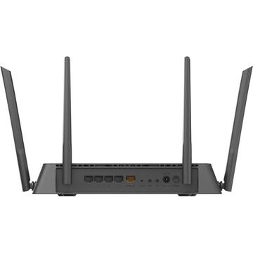 Router wireless D-Link DIR-878, 4 port-uri wireless AC1900, Dual-Band, Gigabit