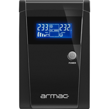 Armac Office 1000F LCD UPS line-interactive 1000 VA 3x Schuko