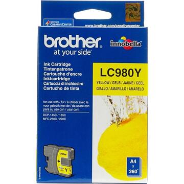 Brother Toner galben LC980Y - DCP145C